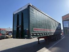 Kel-Berg 4 aks Gardintrailer med truck beslag Curtains Kel-Berg 4 aks Gardintrailer med truck beslag Curtains