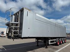 MTDK 4 aks tiptrailer med åbenbar side Tipper MTDK 4 aks tiptrailer med åbenbar side Tipper